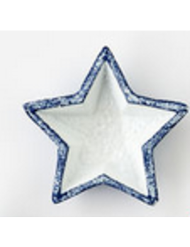 One Hundred 80 Degrees Star Dish - Small Blue