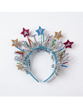 One Hundred 80 Degrees Birthday Headband