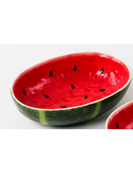 One Hundred 80 Degrees Watermelon Bowl  8"