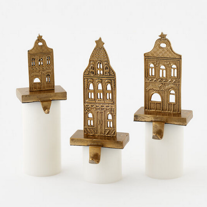 One Hundred 80 Degrees House Stocking Holders 10"