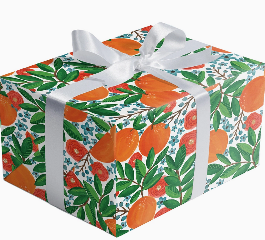 Jillson & Roberts Mandarin Grove Gift Wrap - Roll