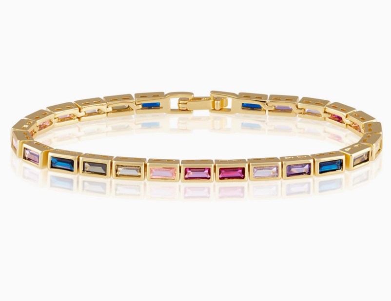 Lainey Rainbow Tennis Bracelet