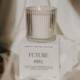 Sweet Water Decor Future Mrs. Soy Candle - Ribbed Glass Jar with Box