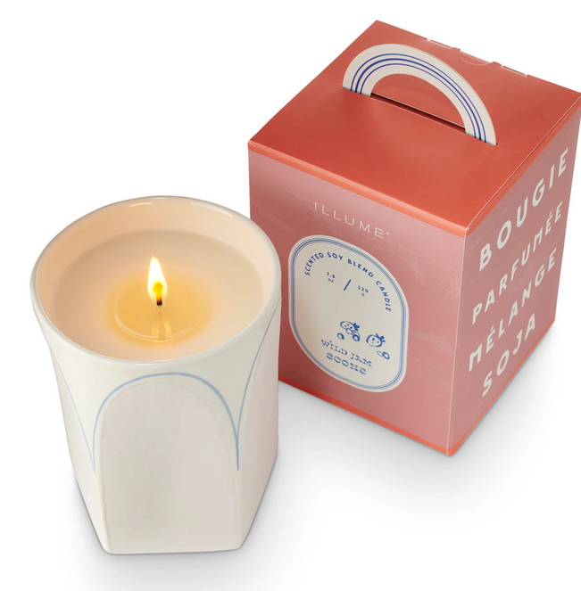 Illume Wild Jam Scone Petite Boxed Ceramic Candle