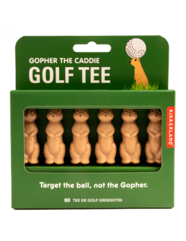 Kikkerland Gopher the Caddie Golf Tee
