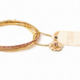 Scout Curated Wears Sparkle & Shine Rhinestone Bracelet Trio - Pink/Gold