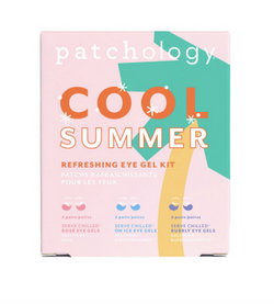 Rare beauty Brands Cool Summer Serve Chilled Eye Gel Singles Kit