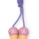 Kikkerland Ice Cream  Skipping Rope