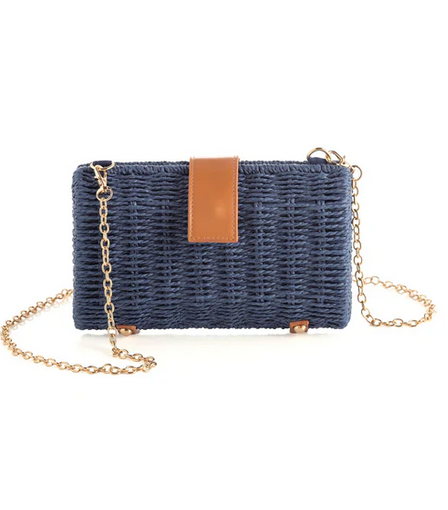 Shiraleah Augustine Clutch - Navy