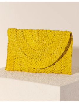 Shiraleah Simonetta Clutch - Yellow