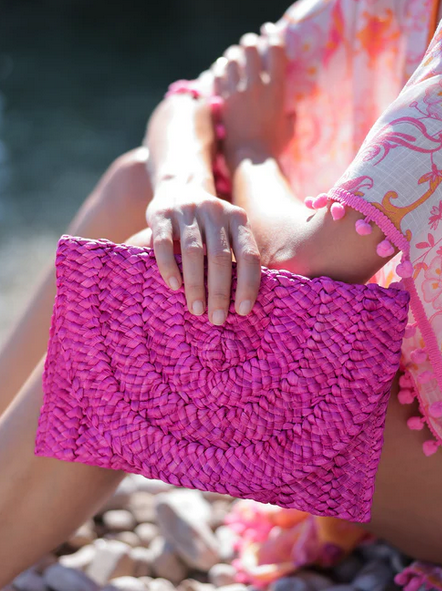 Shiraleah Simonetta Clutch - Pink