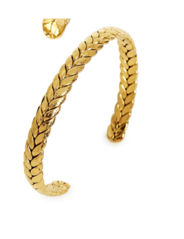 Two's Company Braid Embossed Cuff - Small Braid