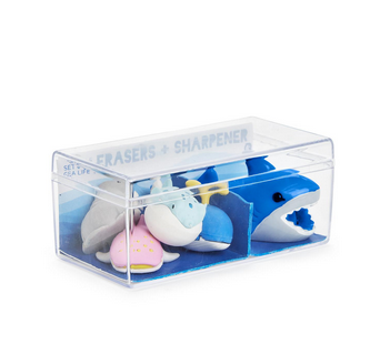 Two's Company School of Fish 5 Pc Stationery Set
