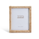 Two's Company Woven Rattan Photo Frame- 5x7