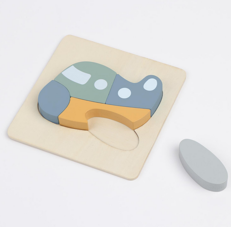 Two's Company My First Vehicles Wooden Puzzle - Airplane