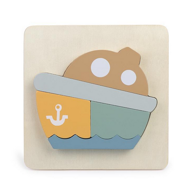 Two's Company My First Vehicles Wooden Puzzle - Boat
