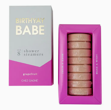 Chez Gagne Birthyay Babe Shower Steamers