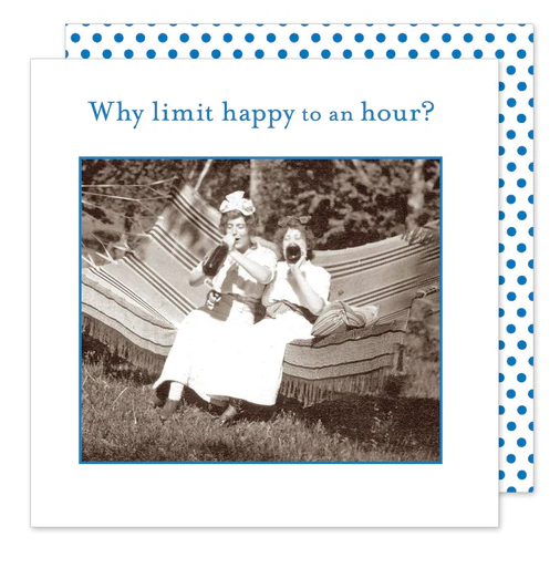 Happy Hour Beverage Napkin