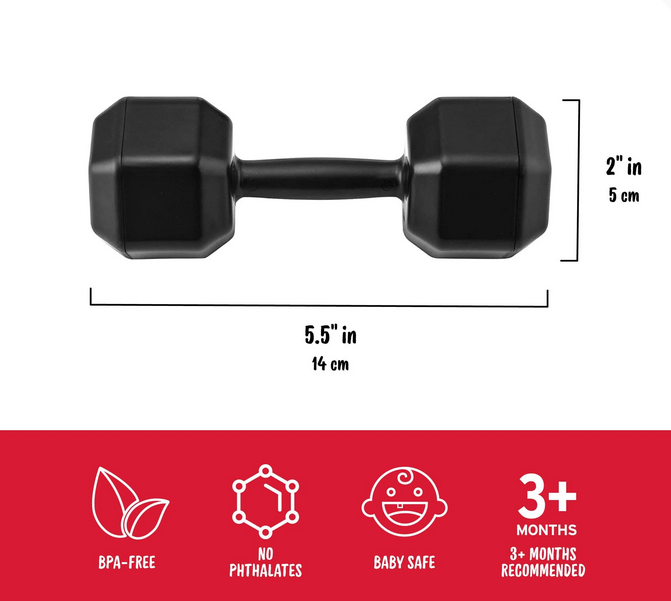 Buff Baby - Dumbbell Rattle