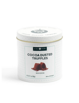 COCOA DUSTED TRUFFLE TIN