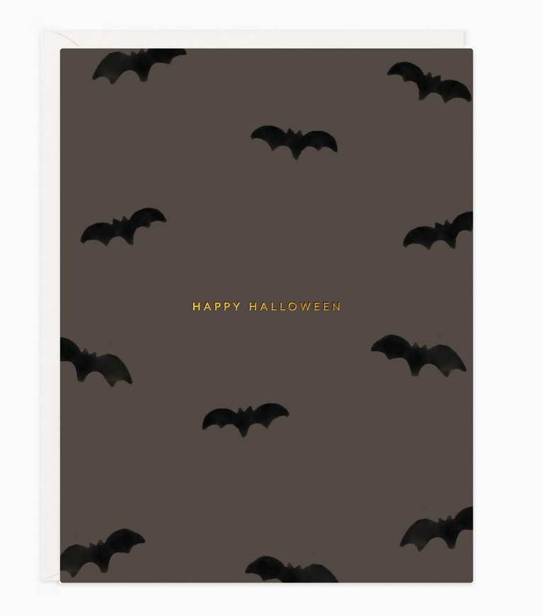 Ramona & Ruth Halloween Bat Card