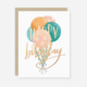 2021 Co. Birthday Balloons Birthday Card