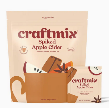 Craftmix Spiked Apple Cider Cocktail Mixer - 6 Servings Multipack