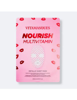 Nourish Multivitamin Metallic Face Sheet Mask