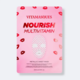 Nourish Multivitamin Metallic Face Sheet Mask