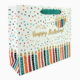 Birthday Candles Large Gift Bag