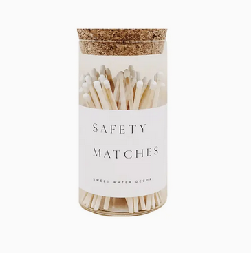 Sweet Water Decor Medium Hearth Matches, White Tip