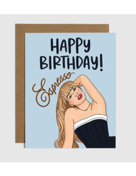 Brittany Paige Sabrina Espresso Birthday Card