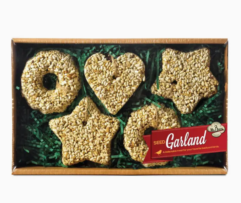 Mr. Bird Holiday Seed Garland