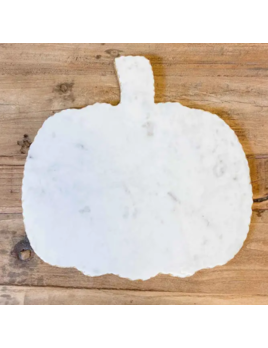 The Royal Standard Pumpkin Shaped Marble Serving Board