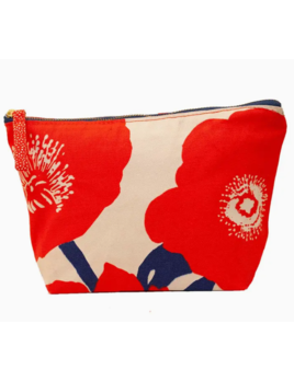 rockflowerpaper Poppies Pouch, Medium