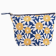 rockflowerpaper Straw Sunflower Yellow Pouch, Large