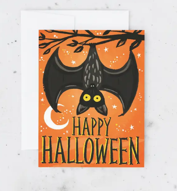 Idlewild Co. Halloween Bat Card