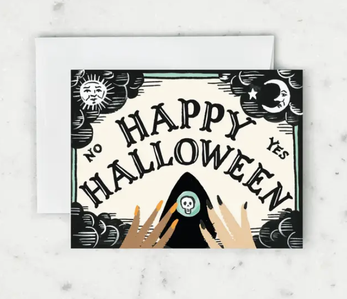 Idlewild Co. Ouija Halloween Card