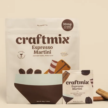 Craftmix Espresso Martini Cocktail Mixer - 12 Serving Multipack