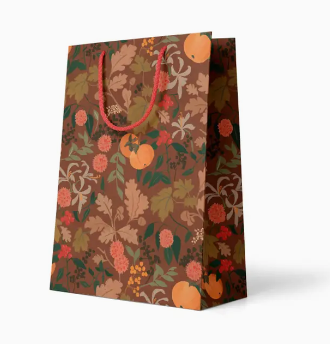 Amy Heitman Harvest Persimmon Gift Bag