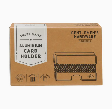 Gentlemen's Hardware Aluminum Card Holder