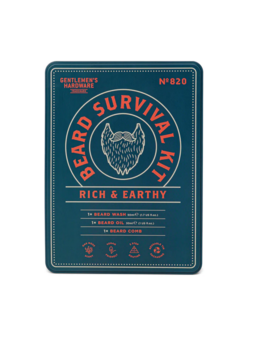 Gentlemen's Hardware Beard Survival kit Refresh