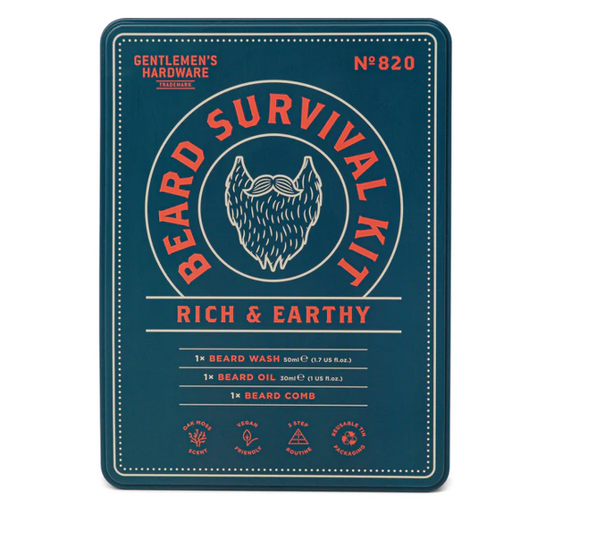 Gentlemen's Hardware Beard Survival kit Refresh