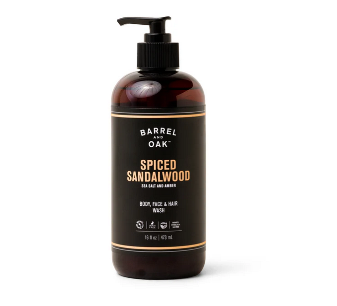 Gentlemen's Hardware All-in-One Wash - Spiced Sandalwood 16 fl oz