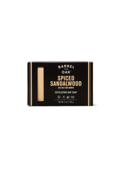 Gentlemen's Hardware Exfoliating Bar Soap - Spiced Sandalwood 6 oz