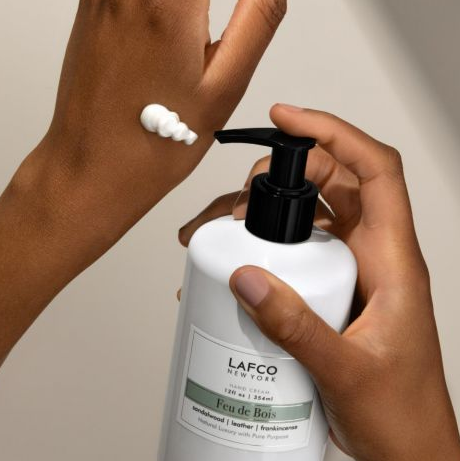 Lafco 12oz Feu de Bois Hand Cream