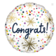 Balloons Everywhere 18" Congrats Confetti Sprinkle Balloon