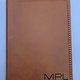 P Graham Dunn Personalized Passport Holder- Brown