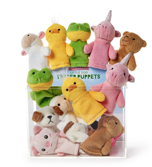 Two's Company Cute and Cuddly Finger Puppet