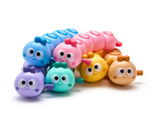 Two's Company Wiggly Wind Up Caterpillar Toy